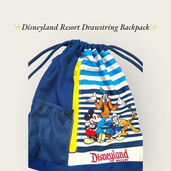 ✨Disneyland Resort Drawstring Backpack✨‎ - Picture 8 of 10